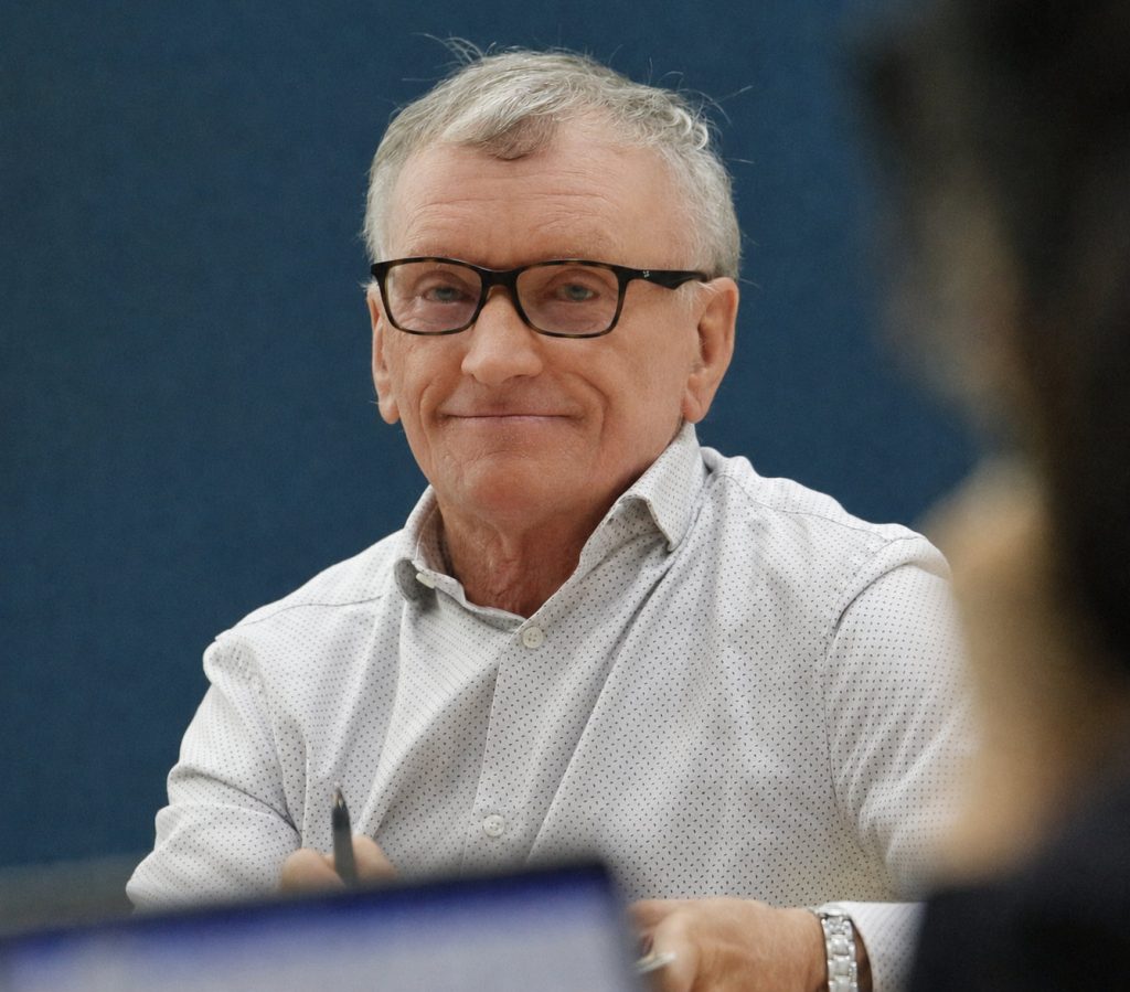Le professeur Philippe Pédrot lors d'une conférence 